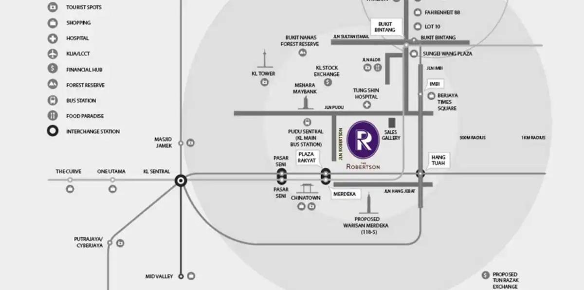 Meta @ Robertson Kl Bukit Bintang Leilighet Kuala Lumpur Eksteriør bilde